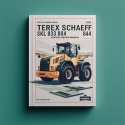 Terex Schaeff SKL 833 834 843 844 Service Repair Workshop Manual PDF