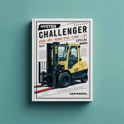 Hyster Challenger H36. . .00c H48.00ch H800-880-970c 1050CH C117 Forklift Parts Catalog PDF
