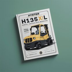 Hyster H135XL G006 Forklift Parts Catalog PDF