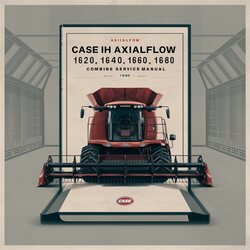 Case Ih Axialflow 1620 1640 1660 1680 Combine Service Repair Workshop Manual PDF