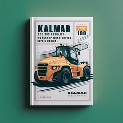 Kalmar DCE 90 180 Forklift Service Repair Workshop Manual PDF