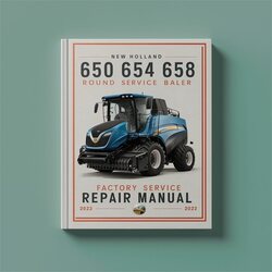 New Holland 650 654 658 Round Baler Service Repair Workshop Manual PDF