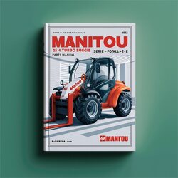 Manitou MH 25-4 Turbo Buggie Serie2-e2 Forklift Parts Catalog PDF