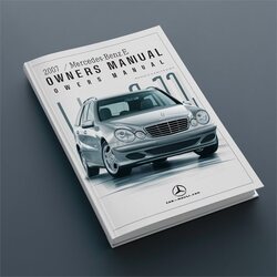 2007 Mercedes Benz E-CLASS E550 Owners Owner's Manual PDF