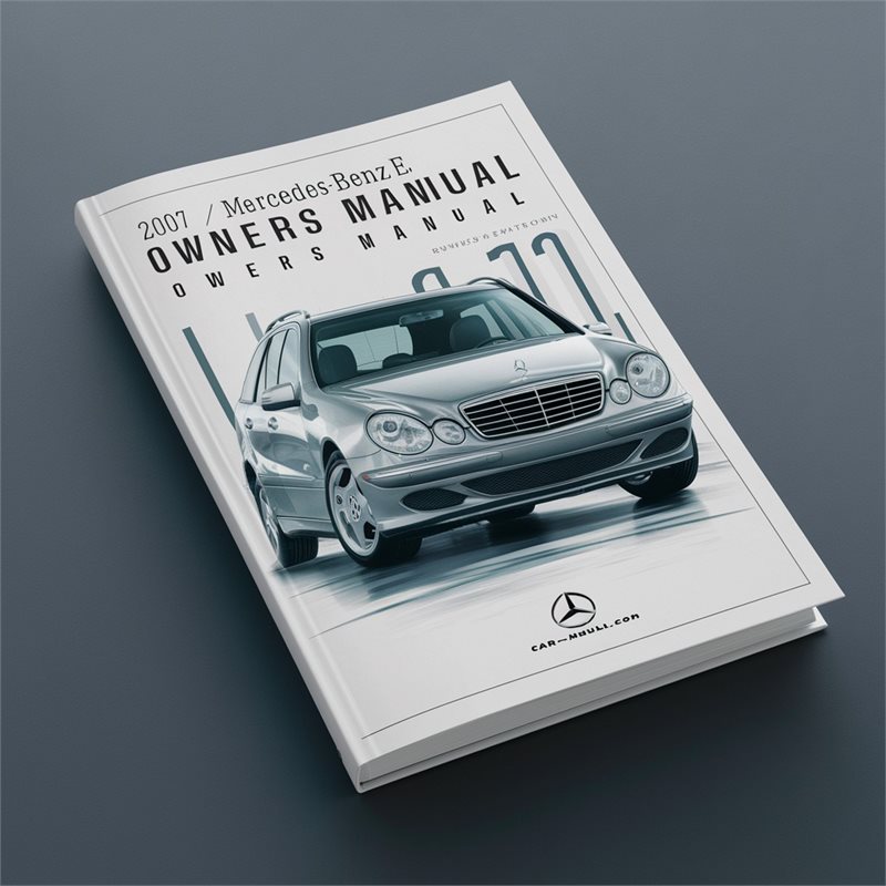 2007 Mercedes Benz E-CLASS E550 Owners Owner's Manual PDF