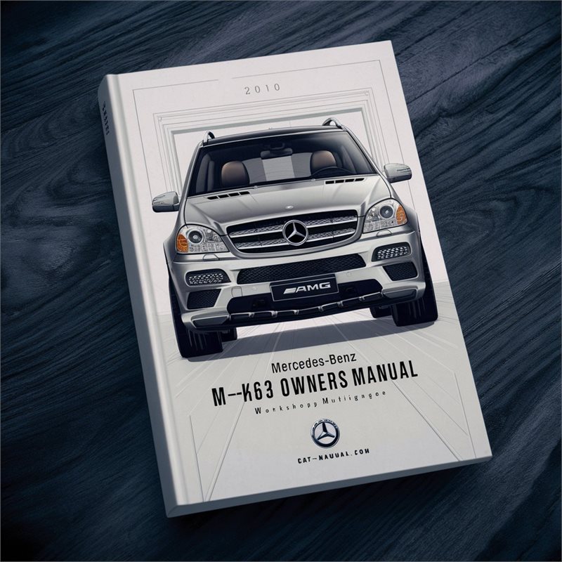 2010 Mercedes M Class Benz ML63 AMG Owners Owner's Manual PDF