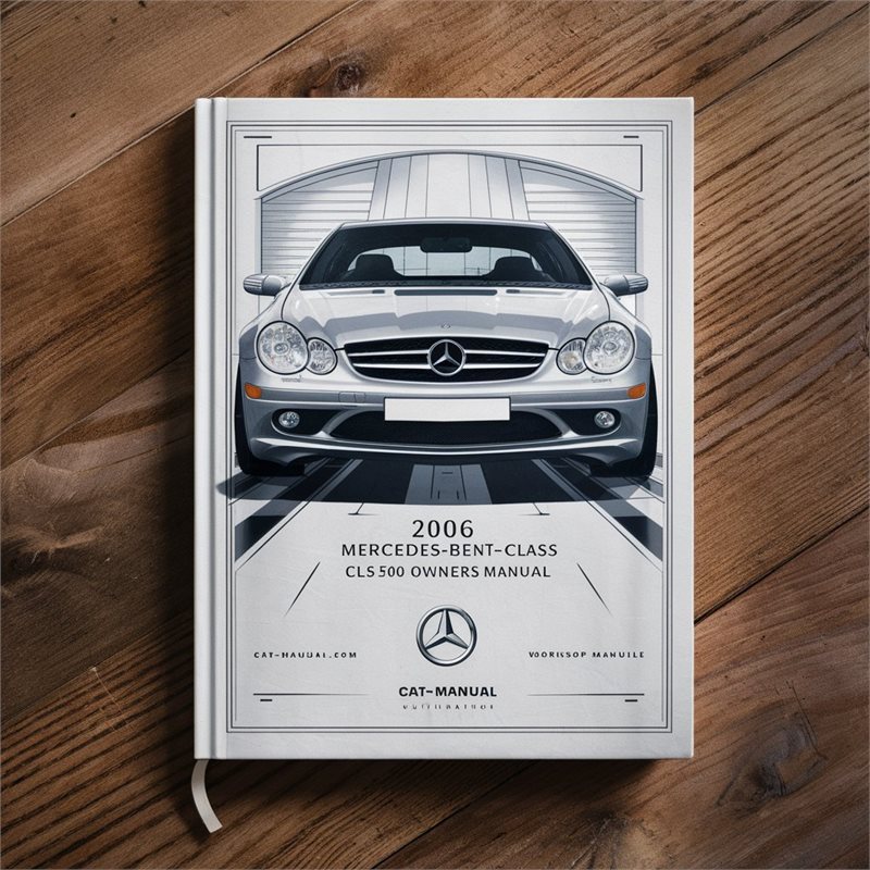 2006 Mercedes CLS Class Benz CLS-CLASS CLS500 Owners Owner's Manual PDF