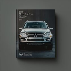 2006 Mercedes ML Class Benz M-CLASS ML350 Owners Owner's Manual PDF