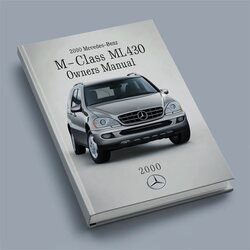 2000 Mercedes ML Class Benz M-CLASS ML430 Owners Owner's Manual PDF