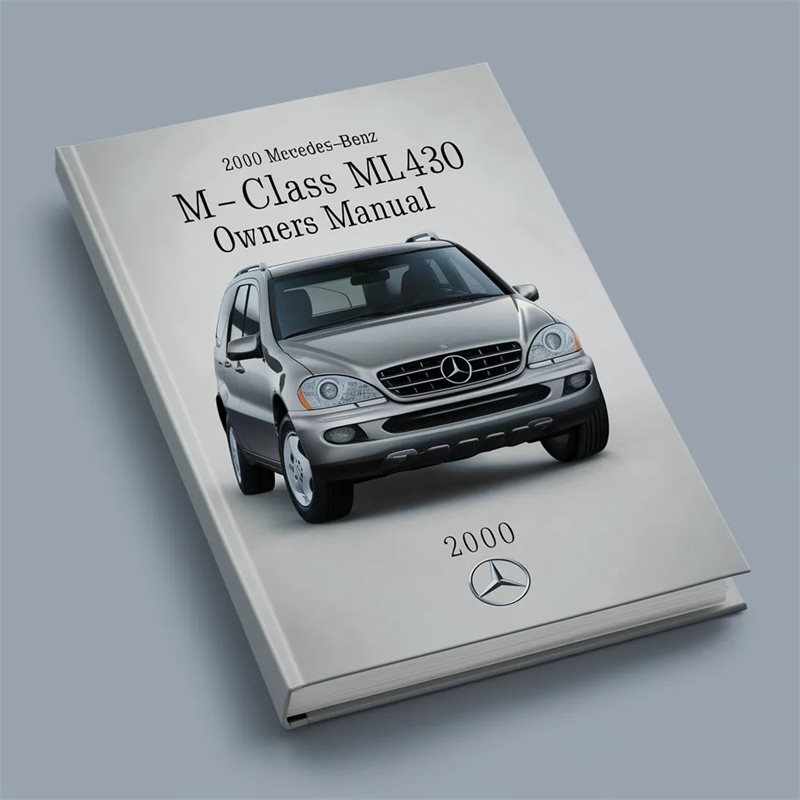 2000 Mercedes ML Class Benz M-CLASS ML430 Owners Owner's Manual PDF