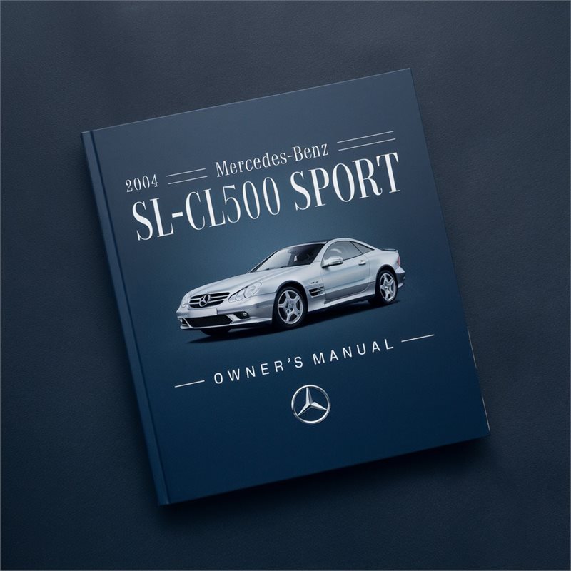 2004 Mercedes SL Class Benz SL-CLASS SL500 Sport Owners Owner's Manual PDF
