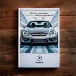 2004 Mercedes SL Class Benz SL-CLASS SL55 AMG Owners Owner's Manual PDF