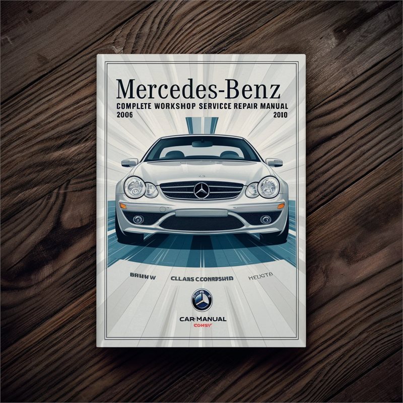 2000-2006 Mercedes CL Class Benz Service Repair Workshop Manual PDF
