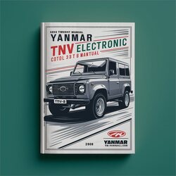 Yanmar TNV Electronic Control 3tnv84t-b Service Repair Workshop Manual PDF