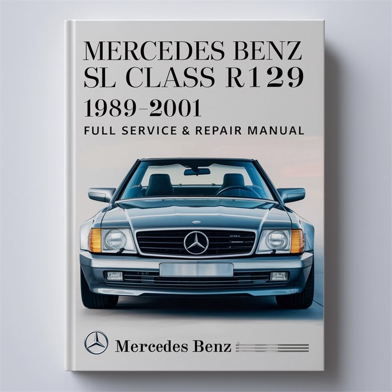 1989-2001 Mercedes SL Class Benz R129 Service Repair Workshop Manual PDF