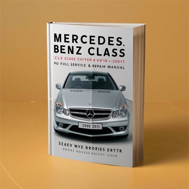 2006-2011 Mercedes CLS Class Benz W219 Service Repair Workshop Manual PDF
