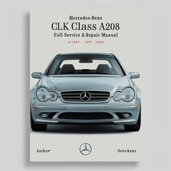1997-2003 Mercedes CLK Class Benz A208 Service Repair Workshop Manual PDF