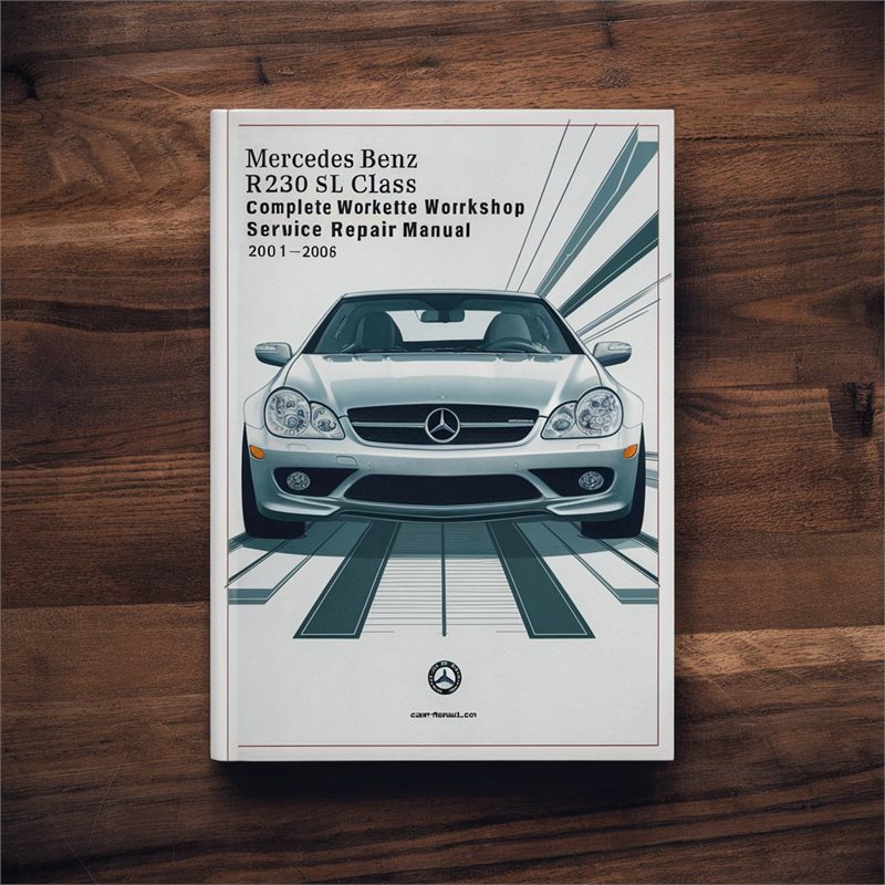2001-2006 Mercedes SL Class Benz R230 Service Repair Workshop Manual PDF