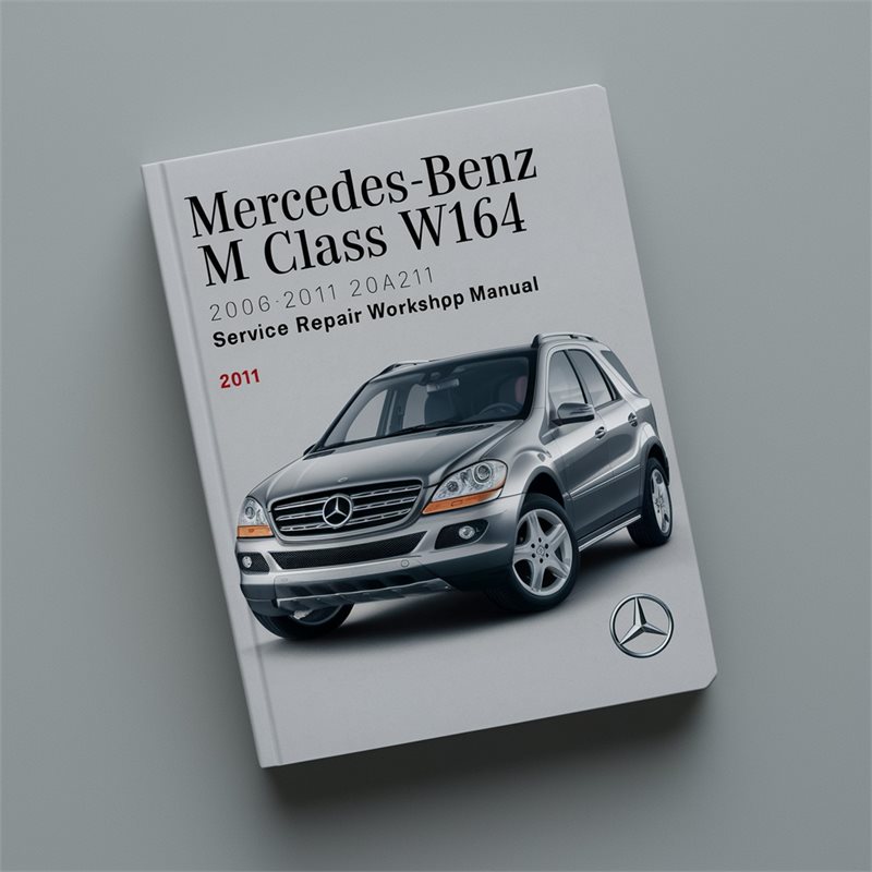 2006-2011 Mercedes M Class Benz W164 Service Repair Workshop Manual PDF