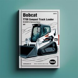 Bobcat T750 Compact Track Loader SN Anka11001 Above Operation Service Repair Workshop Manual PDF