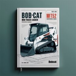 Bobcat MT52 Mini Track Loader SN 523611001 Above Operation Service Repair Workshop Manual PDF