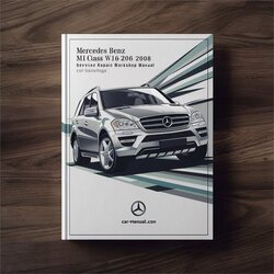 2008 Mercedes ML Class Benz W164 Service Repair Workshop Manual PDF
