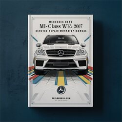 2007 Mercedes ML Class Benz W164 Service Repair Workshop Manual PDF