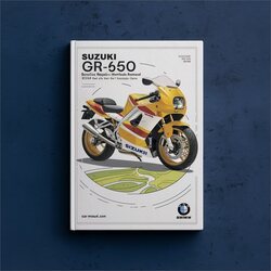 1983 Suzuki GR Models GR650 650 83 Service Repair Workshop Manual PDF