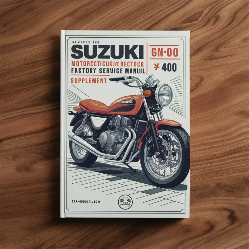 Suzuki GN Series GN400 Motorcycle Supplement-gn 400 Service Repair Workshop Manual PDF