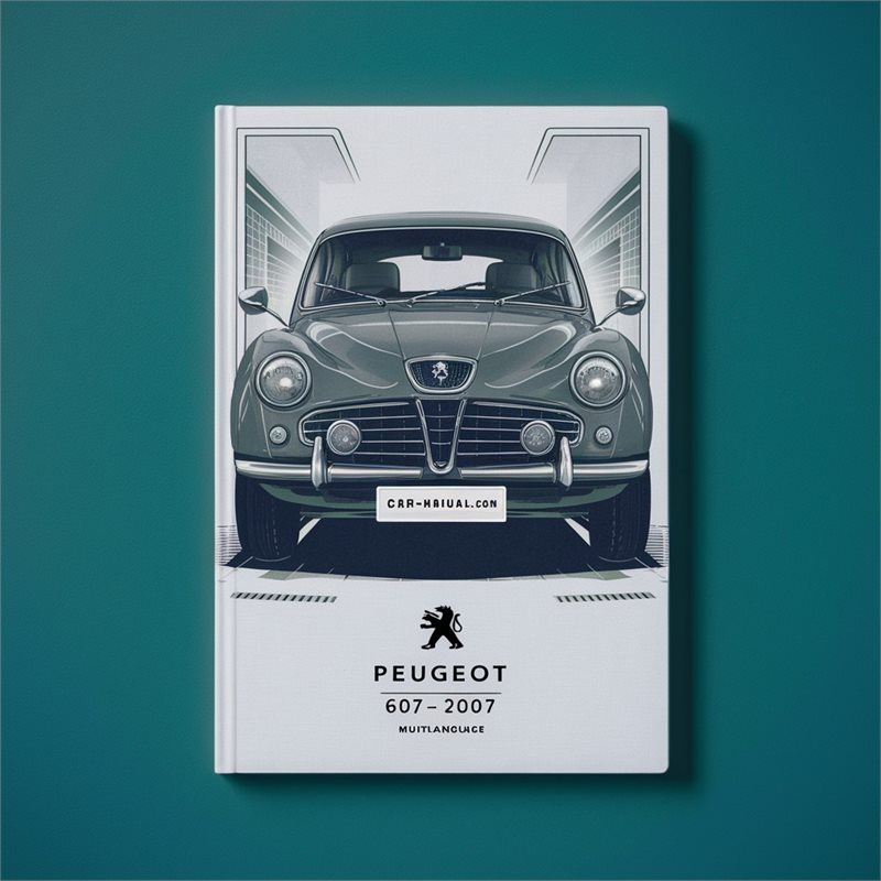 1999-2007 Peugeot 607 Multilanguage Service Repair Workshop Manual PDF