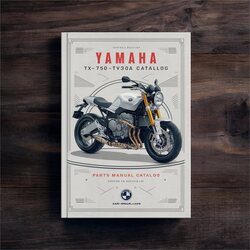 Yamaha TX Models TX750 TX750A Parts Catalog PDF