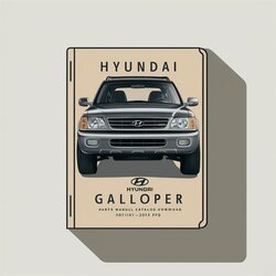 1991-2003 Hyundai Galloper Parts Catalog PDF