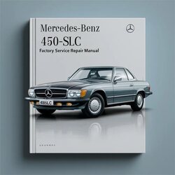 1973-1980 Mercedes Benz 450SLC Service Repair Workshop Manual PDF