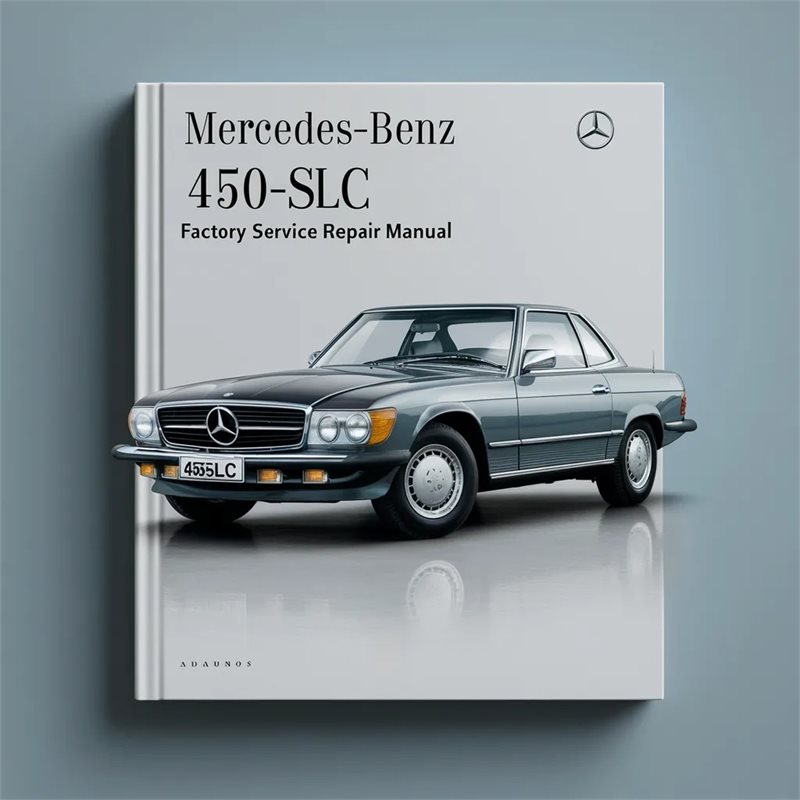 1973-1980 Mercedes Benz 450SLC Service Repair Workshop Manual PDF