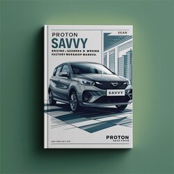 Proton Savvy Engine Gearbox Electrical Wiring Diagrams PDF