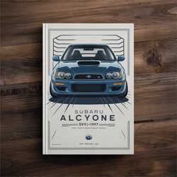 1992-1997 Subaru Alcyone SVX Service Repair Workshop Manual PDF