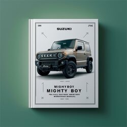 Suzuki Mighty Boy Mightyboy F5A Service Repair Workshop Manual PDF