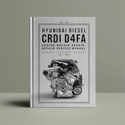 Hyundai Crdi Diesel Engine D4FA Service Repair Workshop Manual PDF