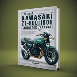 1985-1987 Kawasaki Eliminator ZL900 ZL1000 Service Repair Workshop Manual PDF
