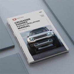 Crusader Engines Product Installation Service Repair Workshop Manual PDF
