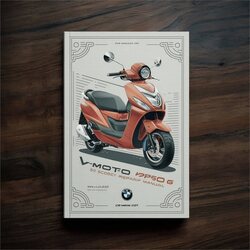 Vmoto Monza JP50 50CC Scooter Service Repair Workshop Manual PDF