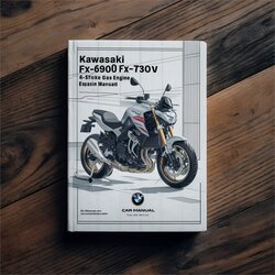 Kawasaki FX Series FX651V FX691V FX730V 4-stroke Gas Engine -improved Service Repair Workshop Manual PDF