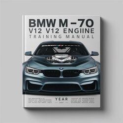 BMW 1 Series M-70 V12 Engine Training - Unique Publication Service Repair Workshop Manual PDF