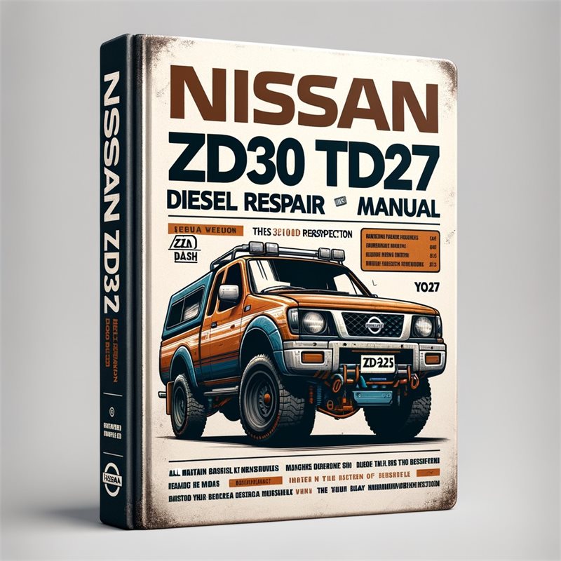 Nissan Navara ZD30 TD25 TD27 Diesel Service Repair Workshop Manual PDF