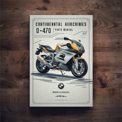 Continental O 470 Series Aircraft Engines O-470 IO-470 Parts Catalog PDF