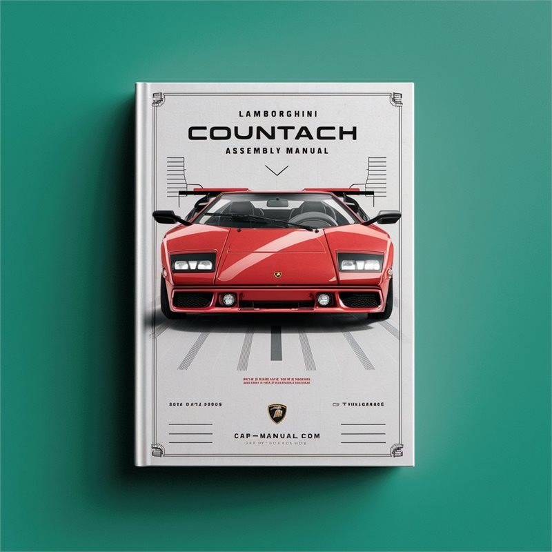 Lamborghini Countach Replica Assembly Service Repair Workshop Manual PDF