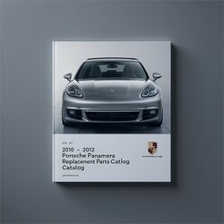 2010-2012 Porsche Panamera Replacement CatalogUE Parts Catalog PDF