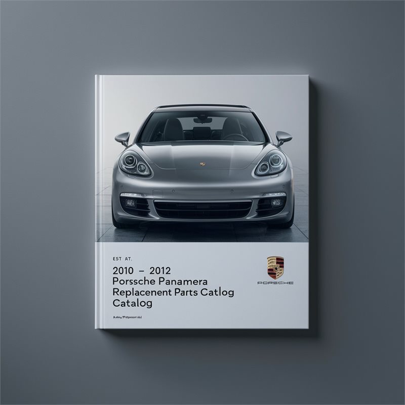 2010-2012 Porsche Panamera Replacement CatalogUE Parts Catalog PDF