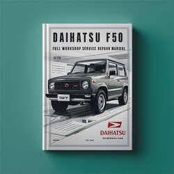 Daihatsu Taft F50 2.2l Diesel Service Repair Workshop Manual PDF