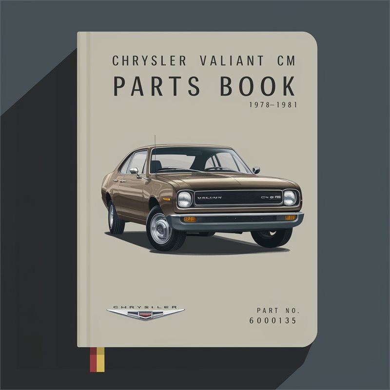 1978-1981 Chrysler Valiant CM Parts Catalog PDF